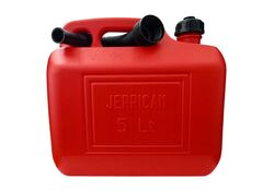 Tanica In Plastica Omologata Per Carburante Lt. 5