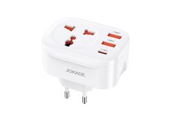 Adattatore da viaggio con prese USB 3.4A JB074
