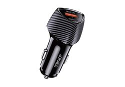Caricabatterie per smartphone per auto 60W USB/USB tipo C JH027