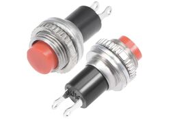Interruttore momentaneo 12-24V 220V 2 PIN ON-OFF