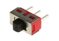 Interruttore a slitta SPDT On-Off-On montaggio su PCB