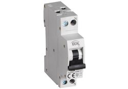 Interruttore magnetotermico 1P+N C16 16A Kanlux