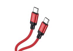 Cavo per ricarica e sincronizzazione USB type C 1m 5A rosso JA034