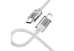 Cavo per ricarica e sincronizzazione USB Lightning 1.2m PD27W 5A JA044