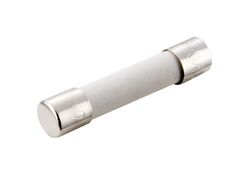 Fusibile cilindrico 6,3x32 25A GT ritardato Omega - confezione 10 pezzi