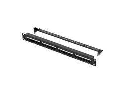 Pannello patch UTP 24 posti RJ45 Cat 6