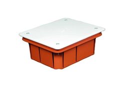 Scatola di derivazione da incasso con coperchio IP40 119x96x45mm Faeg
