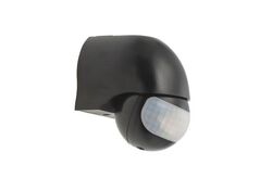 Sensore di movimento PIR nero IP44 1200W
