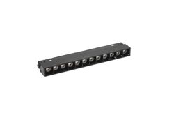 Faretto LED magnetico per illuminazione a binario 12W 960Lm 3000K luce calda