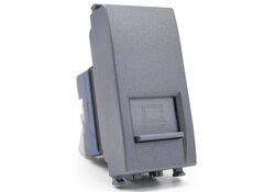 Connettore di rete RJ45 CAT6 grigio compatibile Vimar Arké
