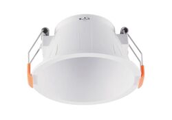 Supporto tondo per faretto GU10 da incasso Φ83mm bianco