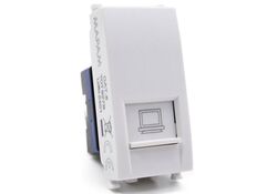Connettore di rete RJ45 CAT6 bianco compatibile Vimar Arké