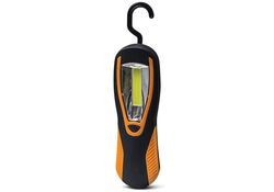 Torcia LED con gancio e magnete 3W 200Lm 6000K bianco freddo