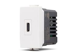Presa USB tipo C 5V ricarica rapida 2.4A compatibile Matix
