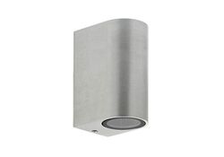 Lampada applique da esterno 2xGU10 98x145x67mm IP44 grigio