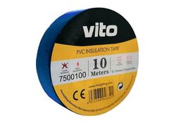 Nastro isolante 15mm 10m blu Vito