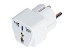 Adattatore universale con spina schuko 16A bianco Vito