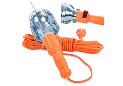 Lampada da lavoro E27 portatile con cavo 10m