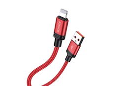 Cavo per ricarica e sincronizzazione 1m 5A USB Lightning rosso JA034