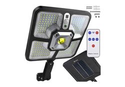 Lampada LED solare 8W con telecomando