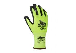 Guanti da lavoro Flex giallo fluo taglia 9 U-Power
