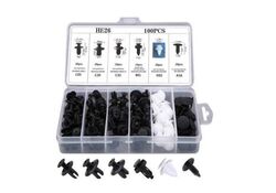 Set di rivetti in platica HE26 100 pezzi