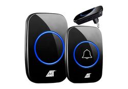 Campanello wireless nero 5 livelli di volume