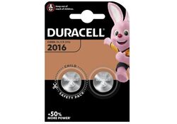 Batteria a bottone al litio 3V CR2016 Duracell