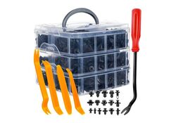 Set di rivetti in plastica per auto 620 pezzi