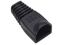 Copriconnettore per Plug RJ45 6.2mm Nero