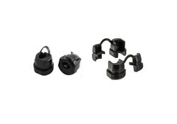Boccola passacavo/fissacavo 1.7x2mm - nero