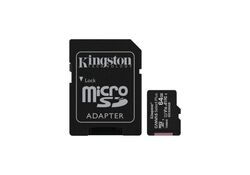 Scheda di memoria microSD con adattatore 64 GB Kingston