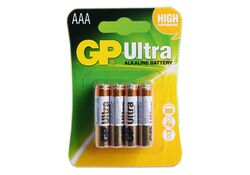 Batterie GP Ultra Alcaline 8 pezzi 1.5V LR03 AAA Batteria