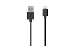 Cavo per sincronizzazione e ricarica USB Lightning 3m nero