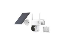 Telecamera IP WiFi 3MP 2k con pannello solare