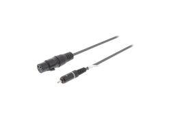 Cavo audio XLR 3 pin femmina-RCA maschio 5m Sweex