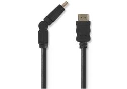 Cavo HDMI ad alta velocità con Ethernet Connettore ruotabile 4K@30Hz 10.2 Gbps 1.50m