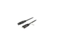 XLR Cavo Stereo XLR 3p (F) - 2x RCA Maschio 3.0 m Grigio Scuro