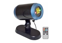 Effetto luce proiettore doppio laser rosso/verde con telecomando e altoparlante Bluetooth