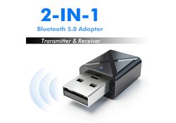Ricevitore/trasmettitore Bluetooth 5.0 per auto/TV/impianti audio