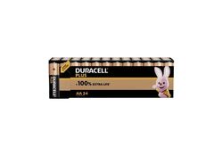 Batteria stilo AA Alcalina/manganese 1.5V confezione da 24 Duracell