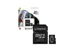 Scheda di memoria microSD con adattatore 32GB Kingston