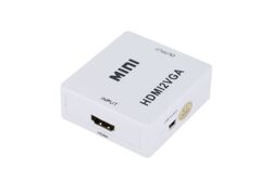 Convertitore video Full HD1080P da HDMI a VGA+Audio