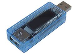 Tester USB misuratore di corrente Keweisi