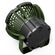 Ventilatore da campeggio ricaricabile con luce LED