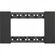 BTICINO Living Now Placca 4 moduli nera KA4804KG