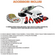 Smerigliatrice Angolare 710W in valigetta: 100 accessori