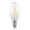 Lampadina LED Incanto candela 4W E14 luce calda 480 lumen Century