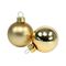 Palline natalizie 6cm lucide/opache color oro confezione da12  Christmas Gifts