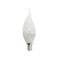 Lampada LED 6W attacco E14 candela fiamma - luce calda